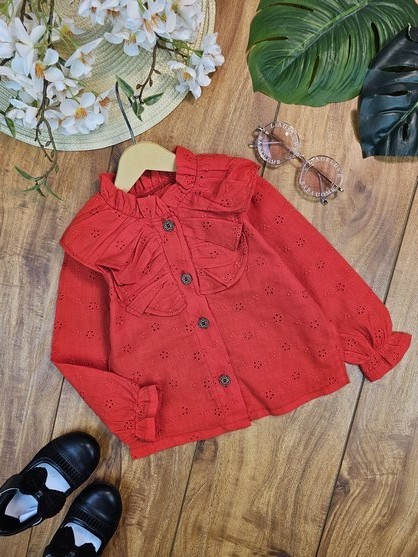 شومیز دخترانه مونیکا - تصویر 4