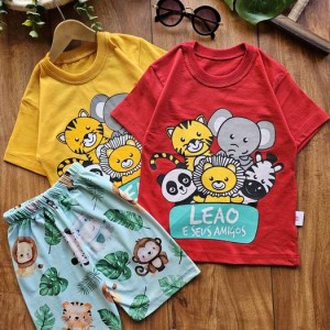 تیشرت و شلوارک پسرانه LEAO