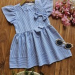 سارافون دخترانه پاپیونی