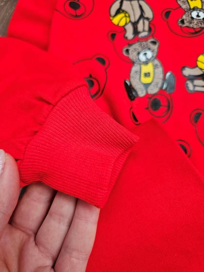 بلوز و شلوار پسرانه خرس قهوه ای - تصویر 7