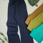 شلوار منزلی بوت کات دخترانه