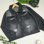 کت جین دخترانه مروارید