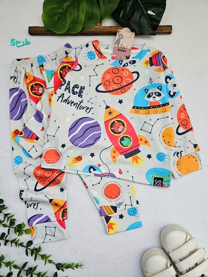 ست بلوز و شلوار پسرانه خواب رابید - تصویر 6