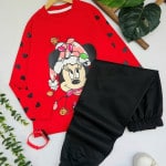 بلوز و شلوار دخترانه میکی موس قلبی