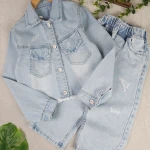 کراپ جین دخترانه جانان