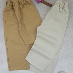 شلوار بگ دخترانه کتان