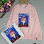 بلوز تک دخترانه کلاه به سر