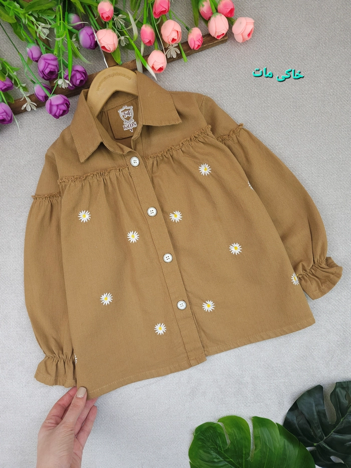 شومیز دخترانه نگین - تصویر 4