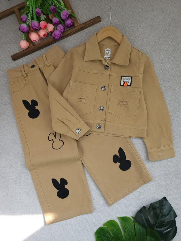 کت و شلوار کتان بانی خرگوش - تصویر 4