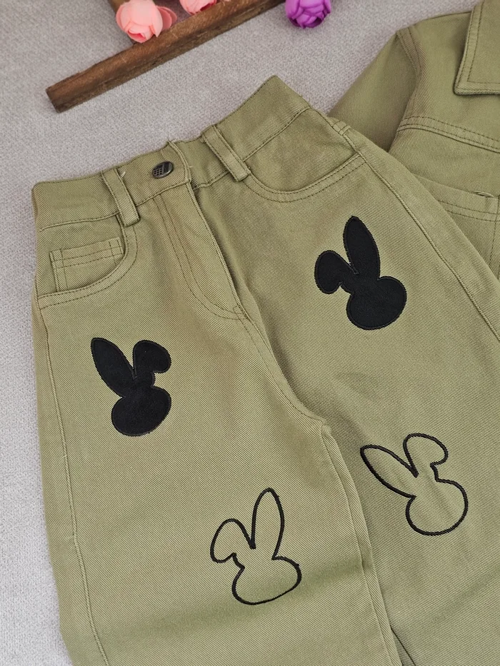 کت و شلوار کتان بانی خرگوش - تصویر 6