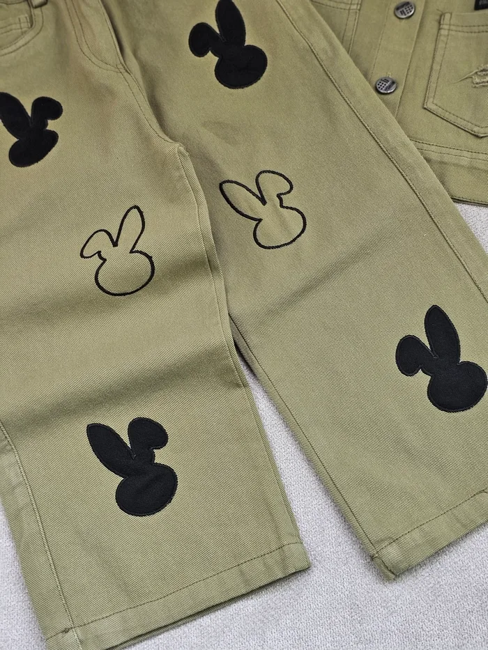 کت و شلوار کتان بانی خرگوش - تصویر 7