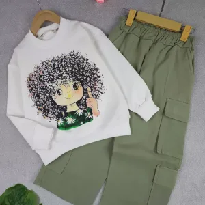 بلوز و شلوار دخترانه آتریسا