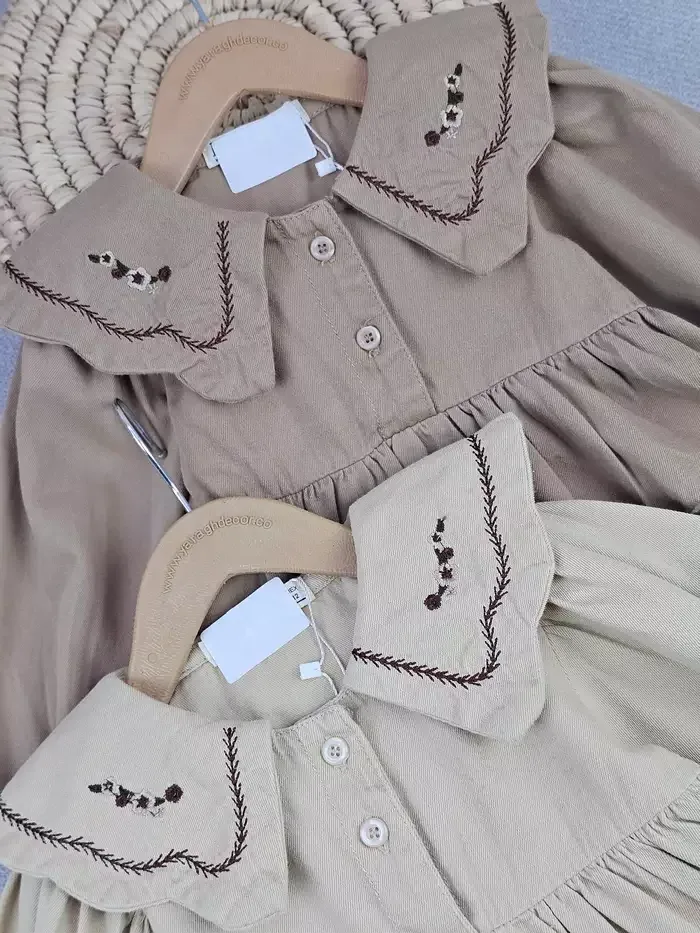 پیراهن دخترانه جوانه - تصویر 5