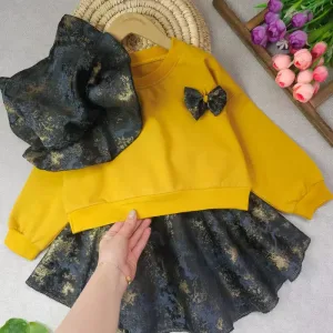 کراپ و دامن دخترانه پرینا