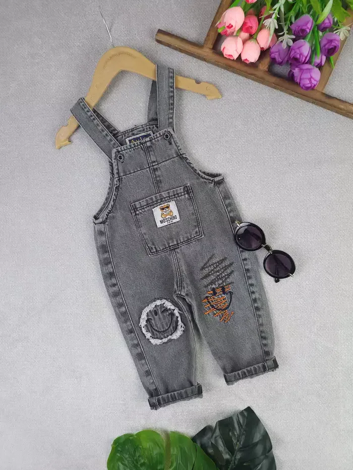 بیلر سوت پسرانه گلدوزی لبخند - تصویر 3