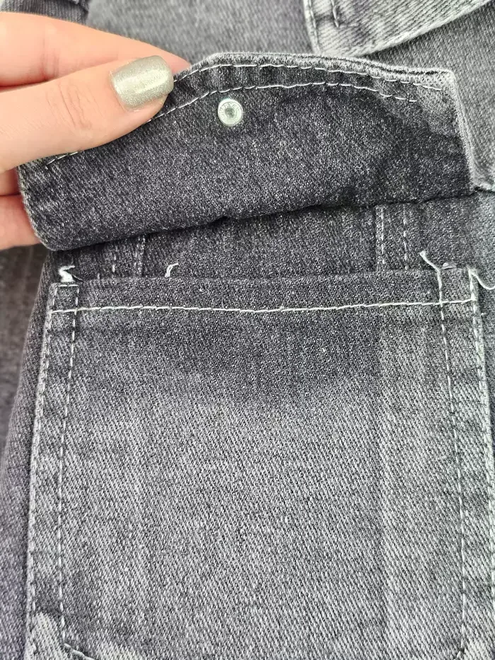 کت جین پسرانه پشت چاپی - تصویر 5