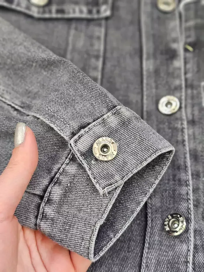 کت جین پسرانه پشت چاپی - تصویر 6