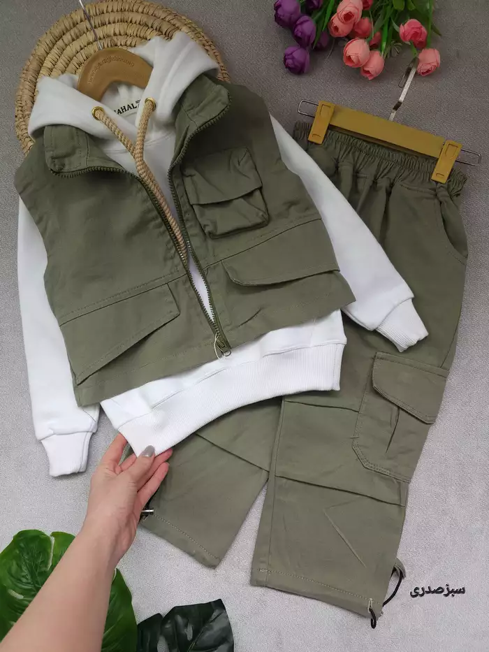 وست و شلوار کارگو اسپرت نویان - تصویر 3