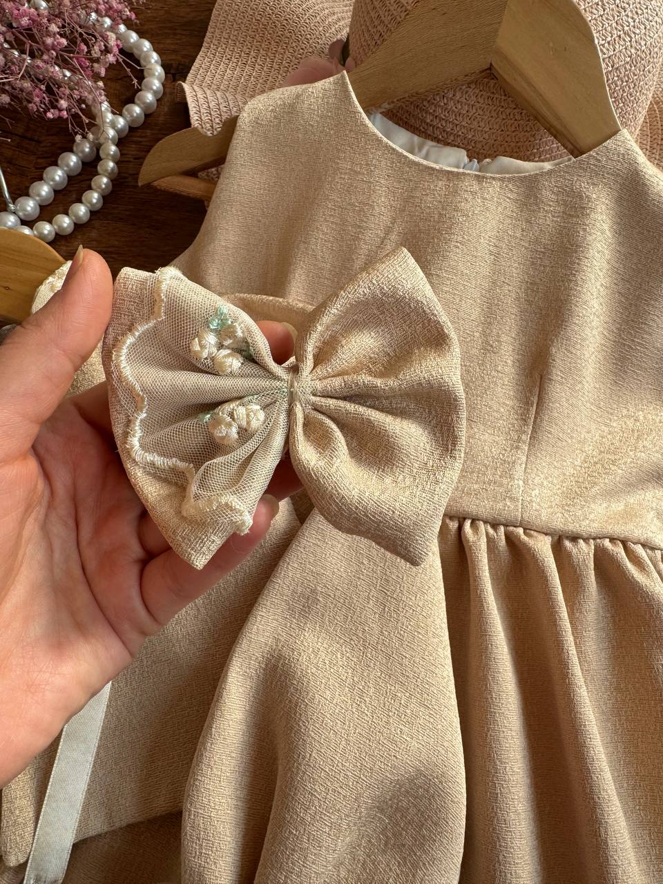 کت و سارافون دخترانه ترمه - تصویر 6