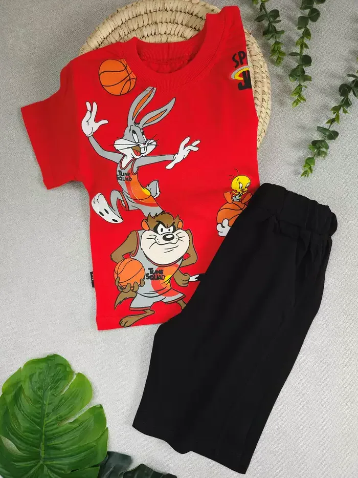 تیشرت و شلوارک پسرانه spacegam - تصویر 3