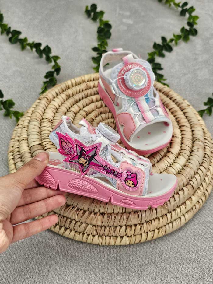 صندل دخترانه کرومی ستاره ای - تصویر 4