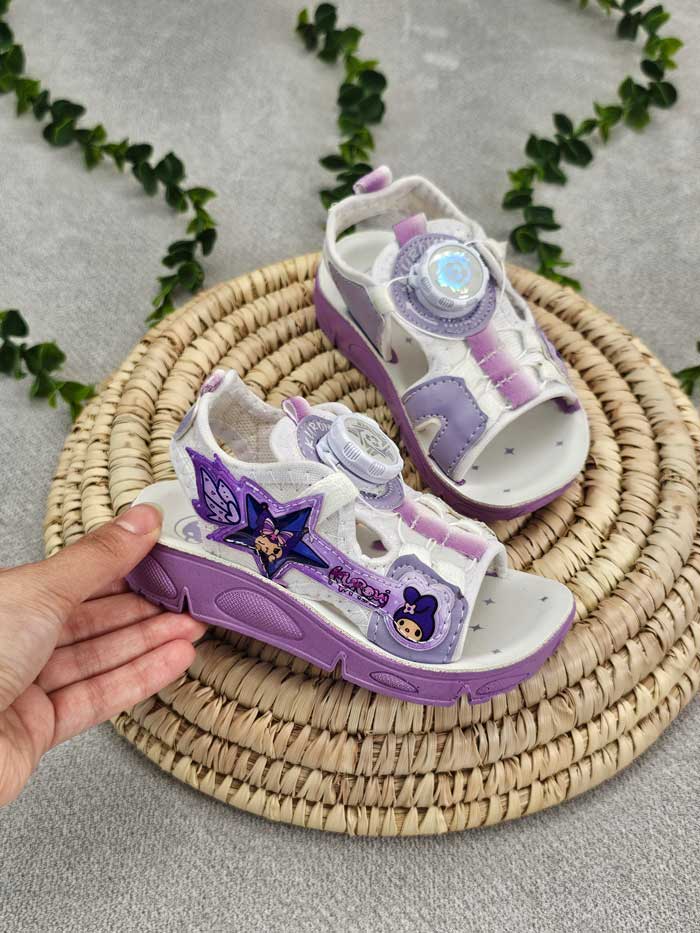 صندل دخترانه کرومی ستاره ای - تصویر 3