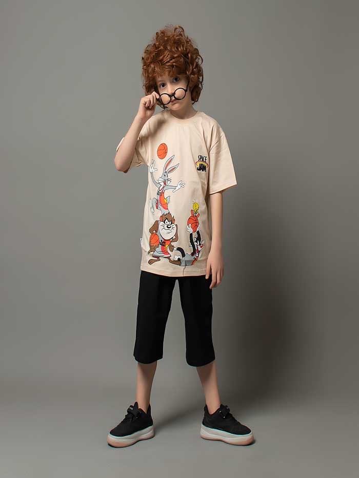 تیشرت و شلوارک پسرانه spacegam - تصویر 4