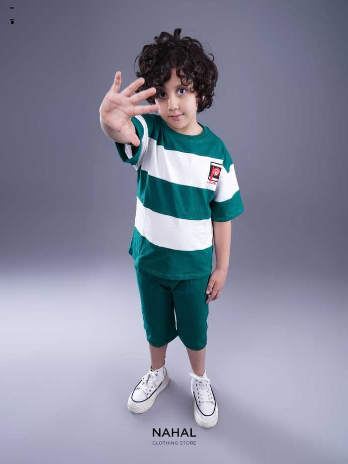 تیشرت و شلوارک اسپرت آرمان - تصویر 4