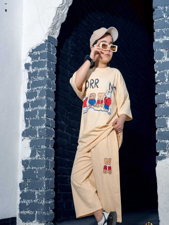 تیشرت شلوارک پسرانه حیوانات - تصویر 5