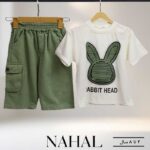 تیشرت و شلوارک دخترانه RABBIT