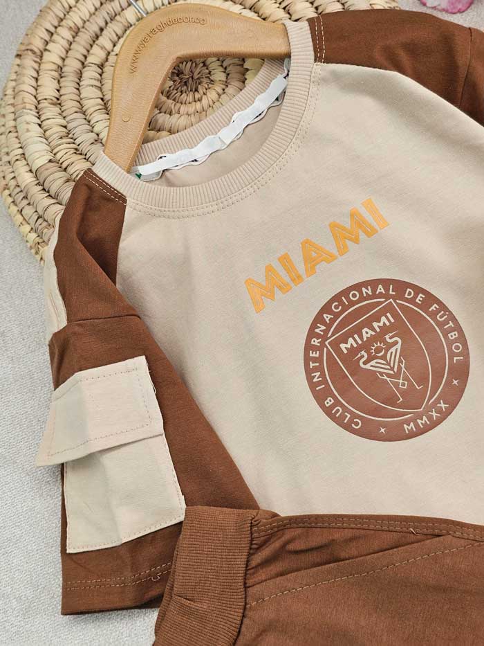 تیشرت و شلوارک پسرانه miami - تصویر 5