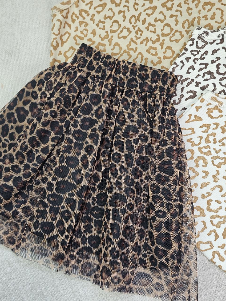 دامن دخترانه پلنگی - تصویر 4