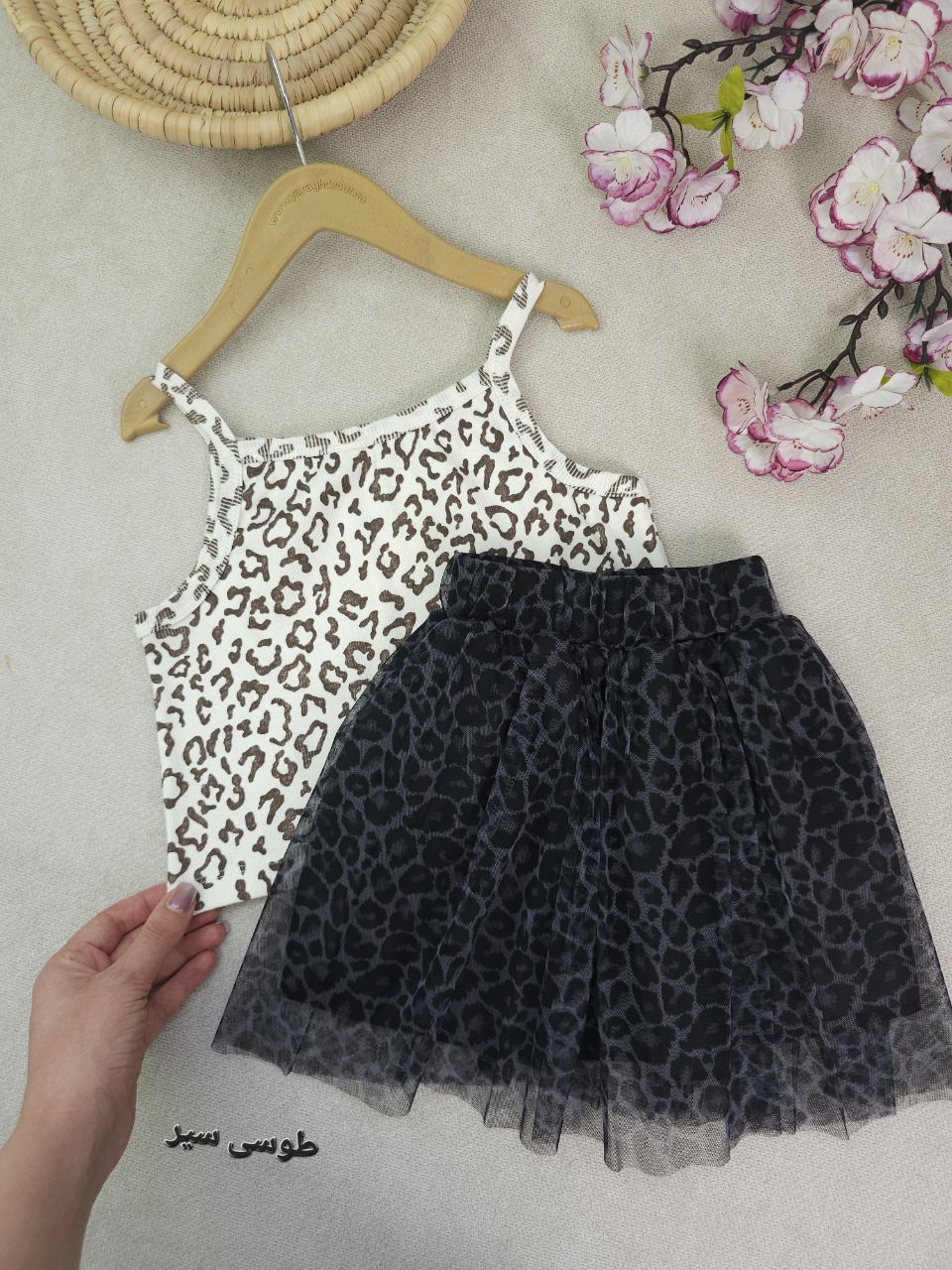 دامن دخترانه پلنگی - تصویر 3