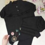 شومیز و شلوارک دخترانه گل و قاصدک