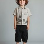 تیشرت و شلوارک دخترانه گلدوزی خرگوش