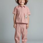 شومیز و شلوار دخترانه جیب دار