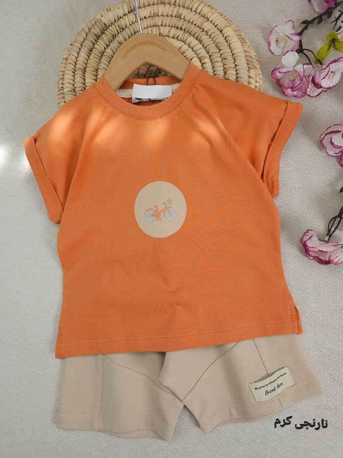 تیشرت و شلوارک دخترانه فلامینگو - تصویر 4