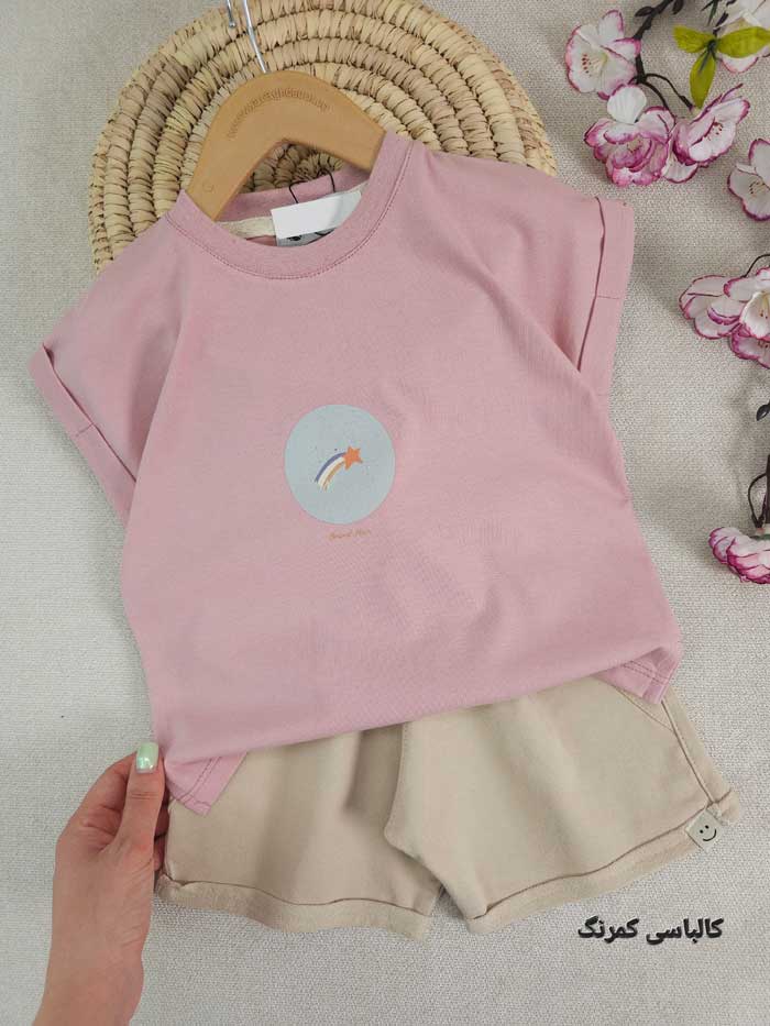 تیشرت و شلوارک دخترانه فلامینگو - تصویر 7
