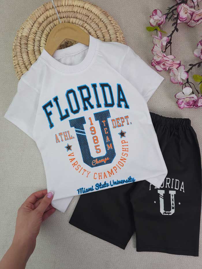 تیشرت و شلوارک پسرانه FLORIDA - تصویر 4