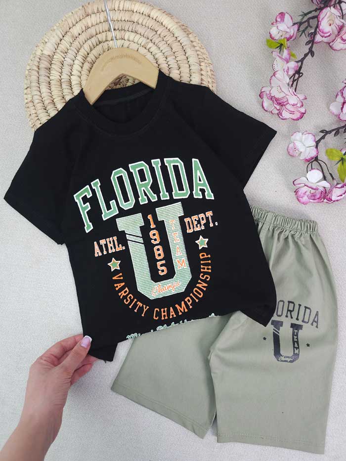 تیشرت و شلوارک پسرانه FLORIDA - تصویر 3