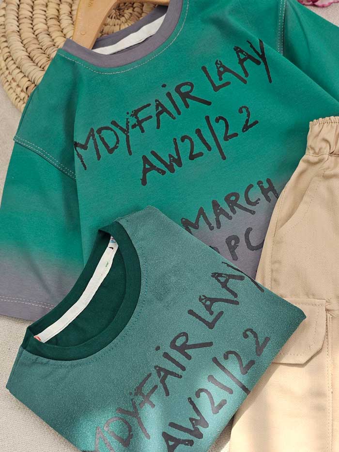 تیشرت و شلوارک پسرانه AWZL - تصویر 4