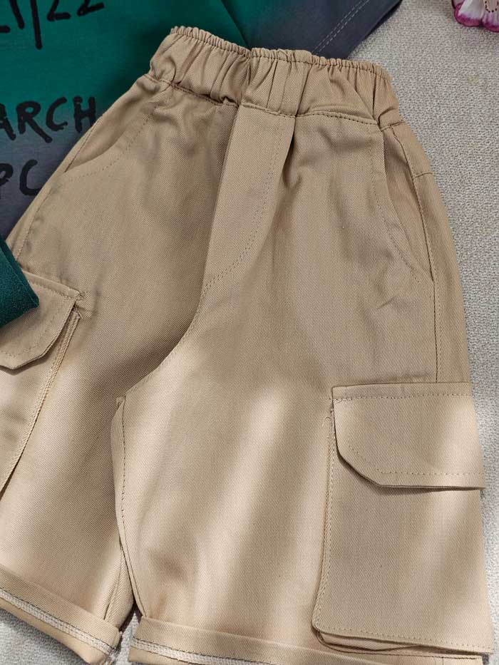 تیشرت و شلوارک پسرانه AWZL - تصویر 5