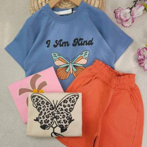 تیشرت و شلوارک دخترانه تینا