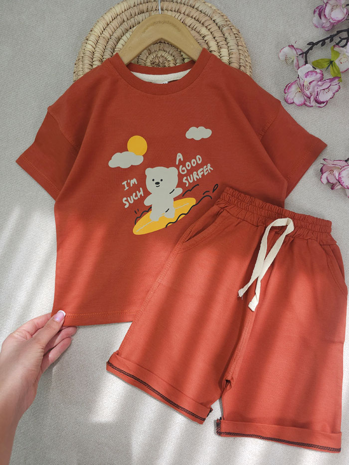 تیشرت و شلوارک پسرانه imsuch - تصویر 3