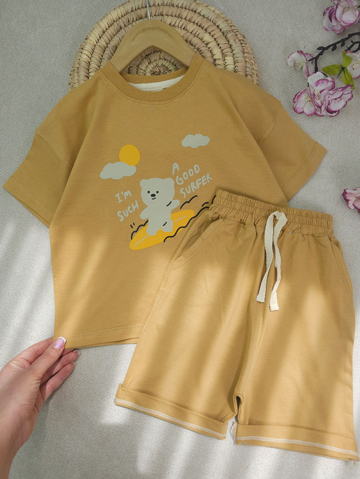 تیشرت و شلوارک پسرانه imsuch - تصویر 4