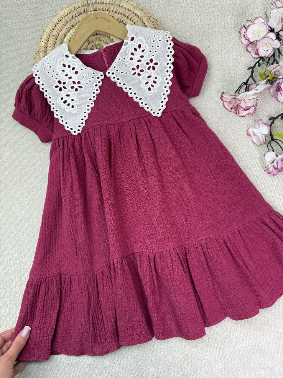 پیراهن دخترانه دلبر - تصویر 5