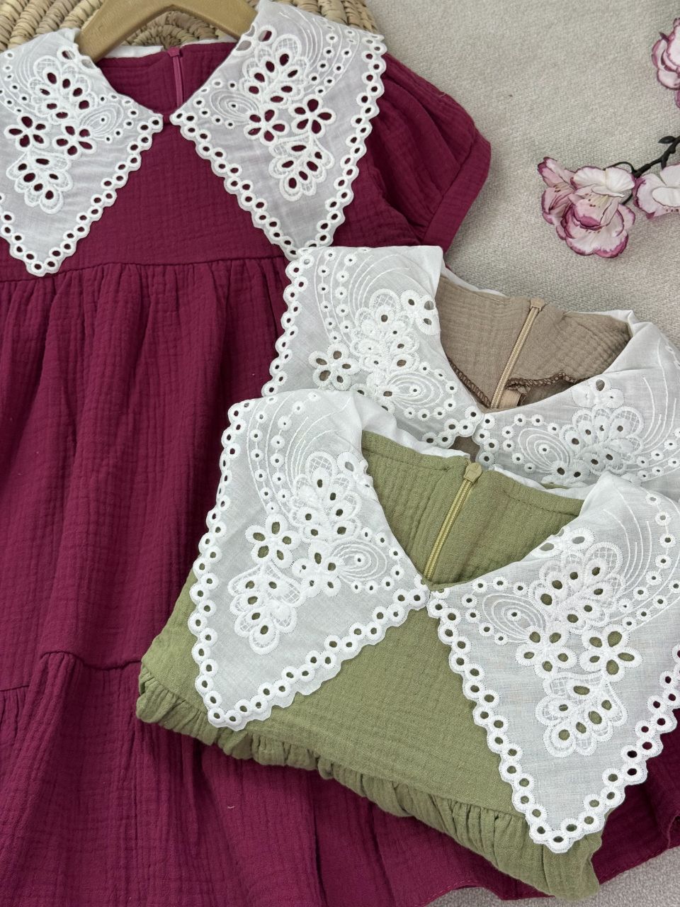 پیراهن دخترانه دلبر - تصویر 6