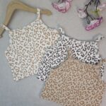 تاپ دخترانه پلنگی