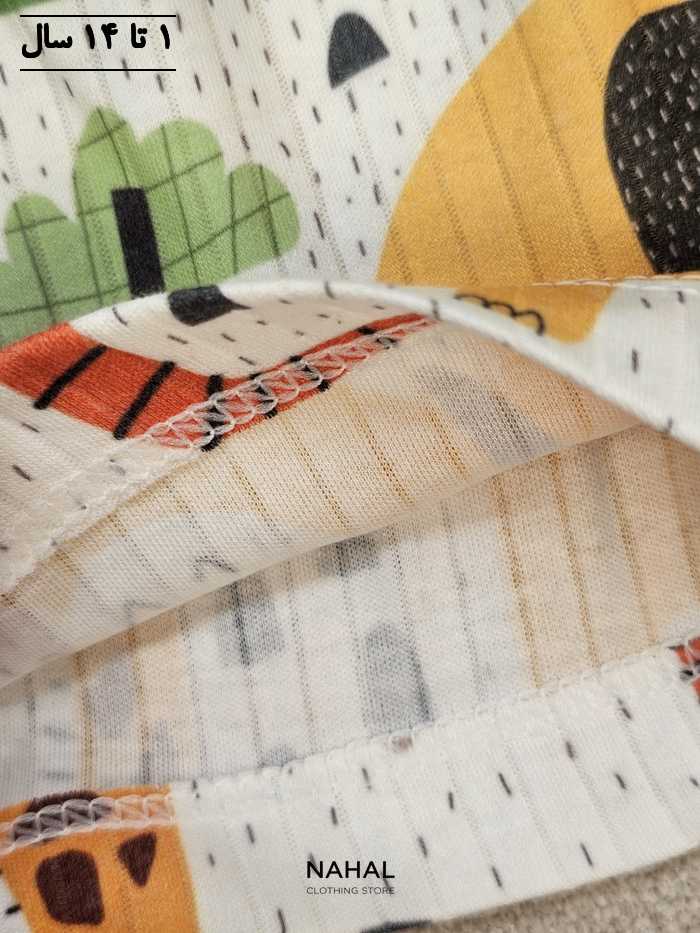 ست تیشرت و شلوارک پسرانه سه طرح - تصویر 6