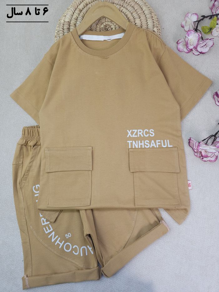 تیشرت و شلوارک پسرانه XZRCS - تصویر 4